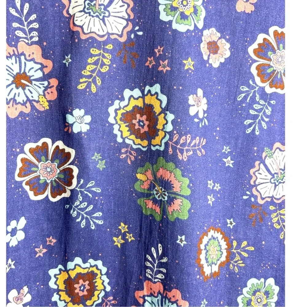 MARINE LAYER Laney Mini Dress NWT $128 Marlin Hibiscus Floral NO TIE Size S - Picture 7 of 9